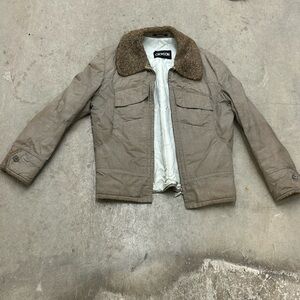 Crowdon contrast color light coat
